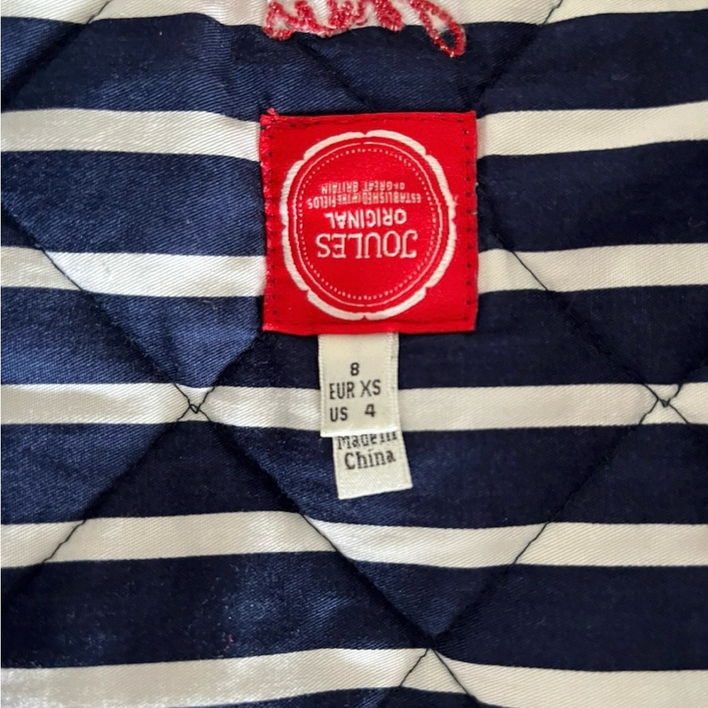 Blue lightweight gilet/vest from UK brand Joules